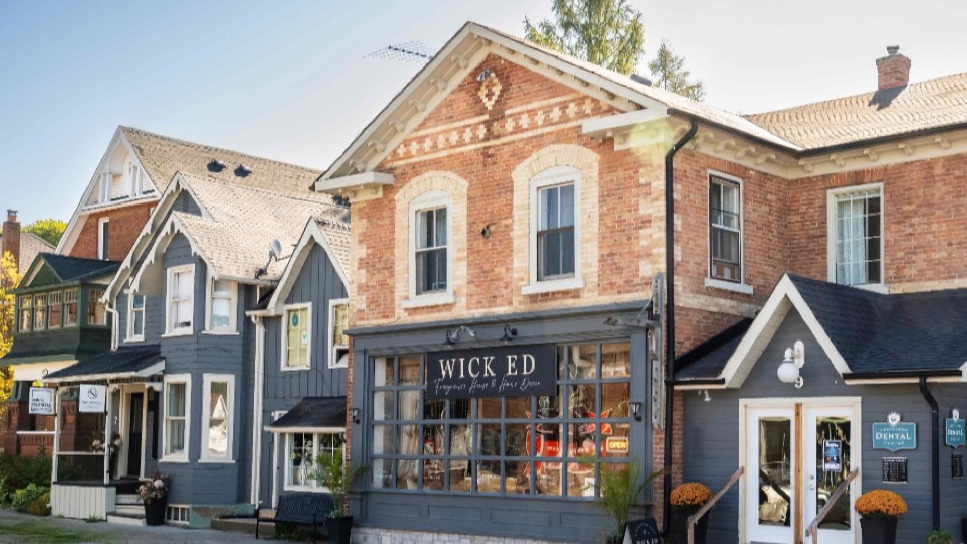 Historic commercial district in Cookstown