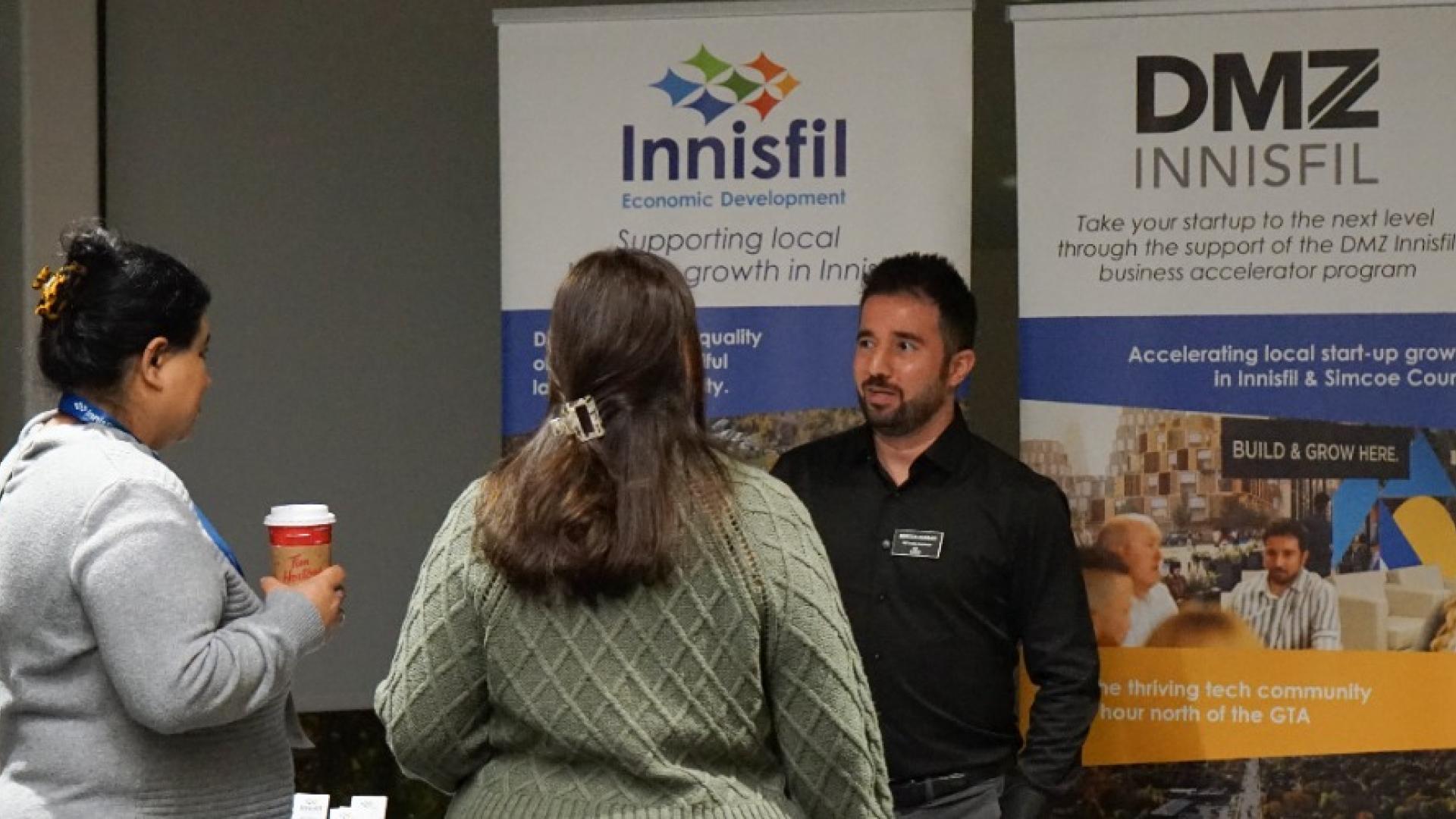 DMZ Innisfil booth at convention