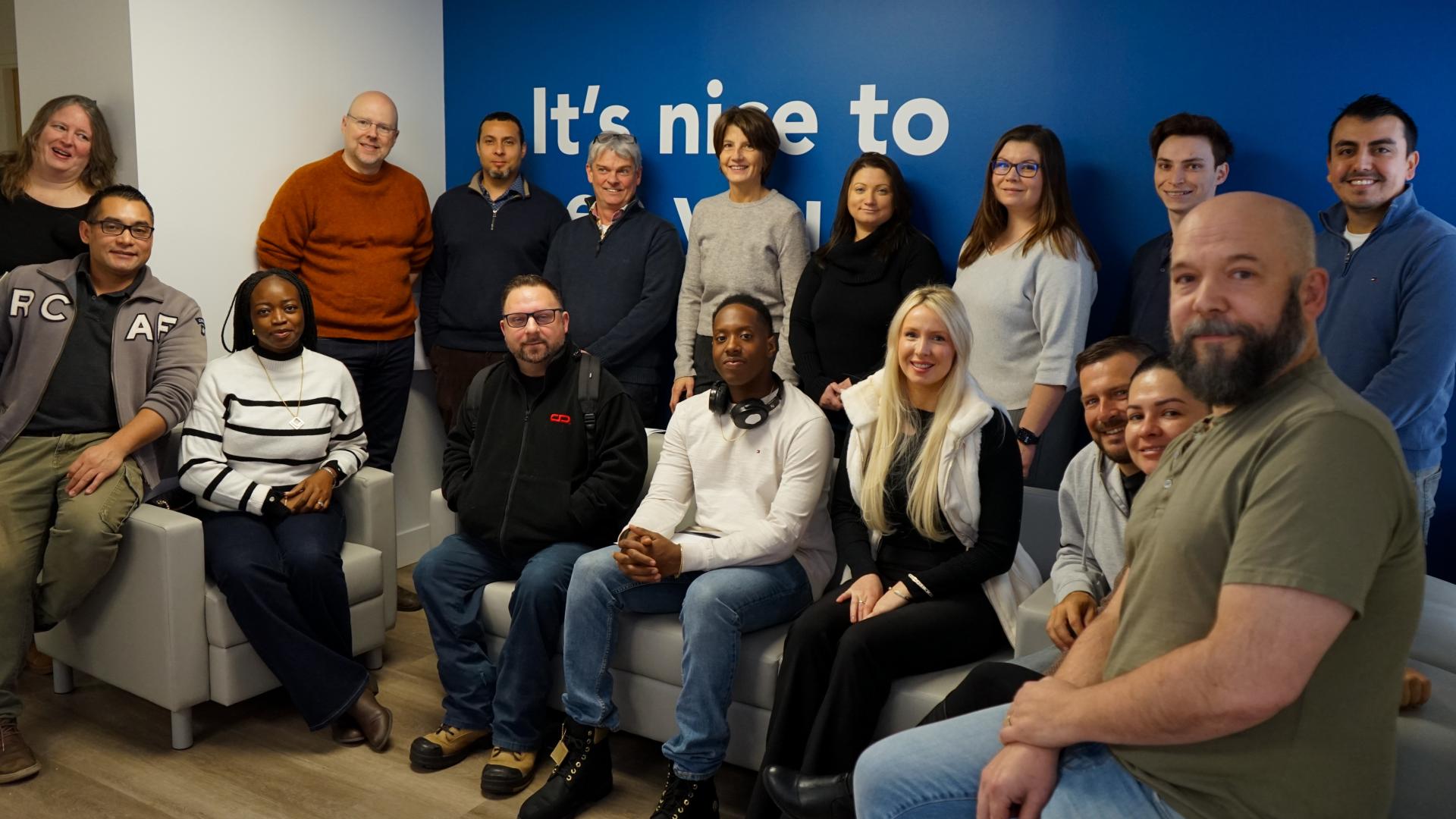 Group of DMZ Innisfil participants posing together