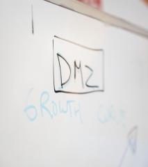 DMZ written in a whiteboard