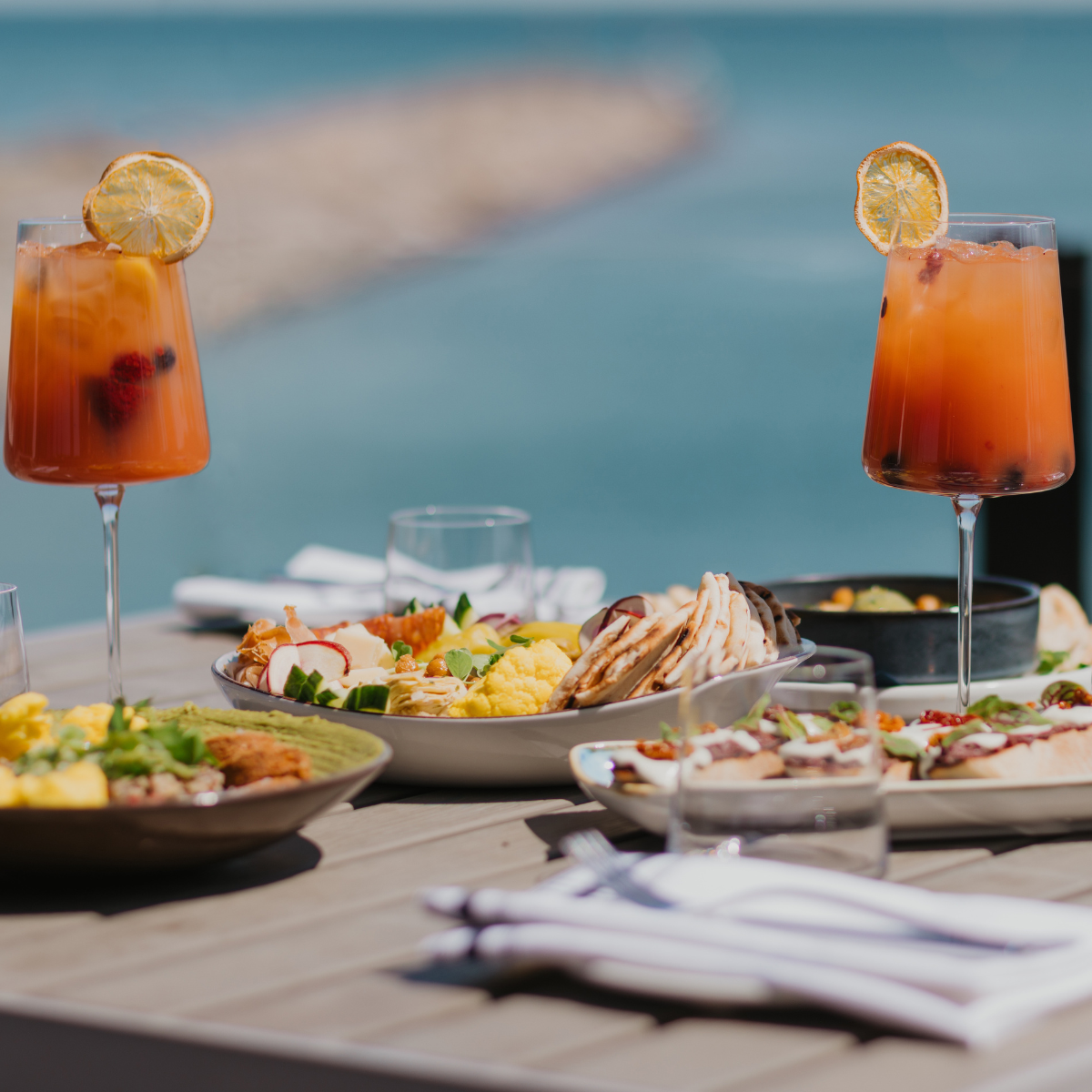Lakeside lunch
